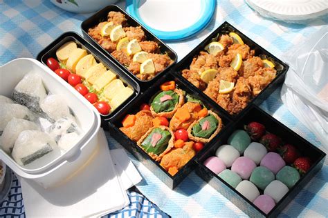 お花見弁当 おしゃれ - 春のピクニックにぴったりのスタイル